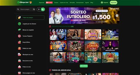 Olimpo Bet Casino y Apuestas Deportivas en Perú.